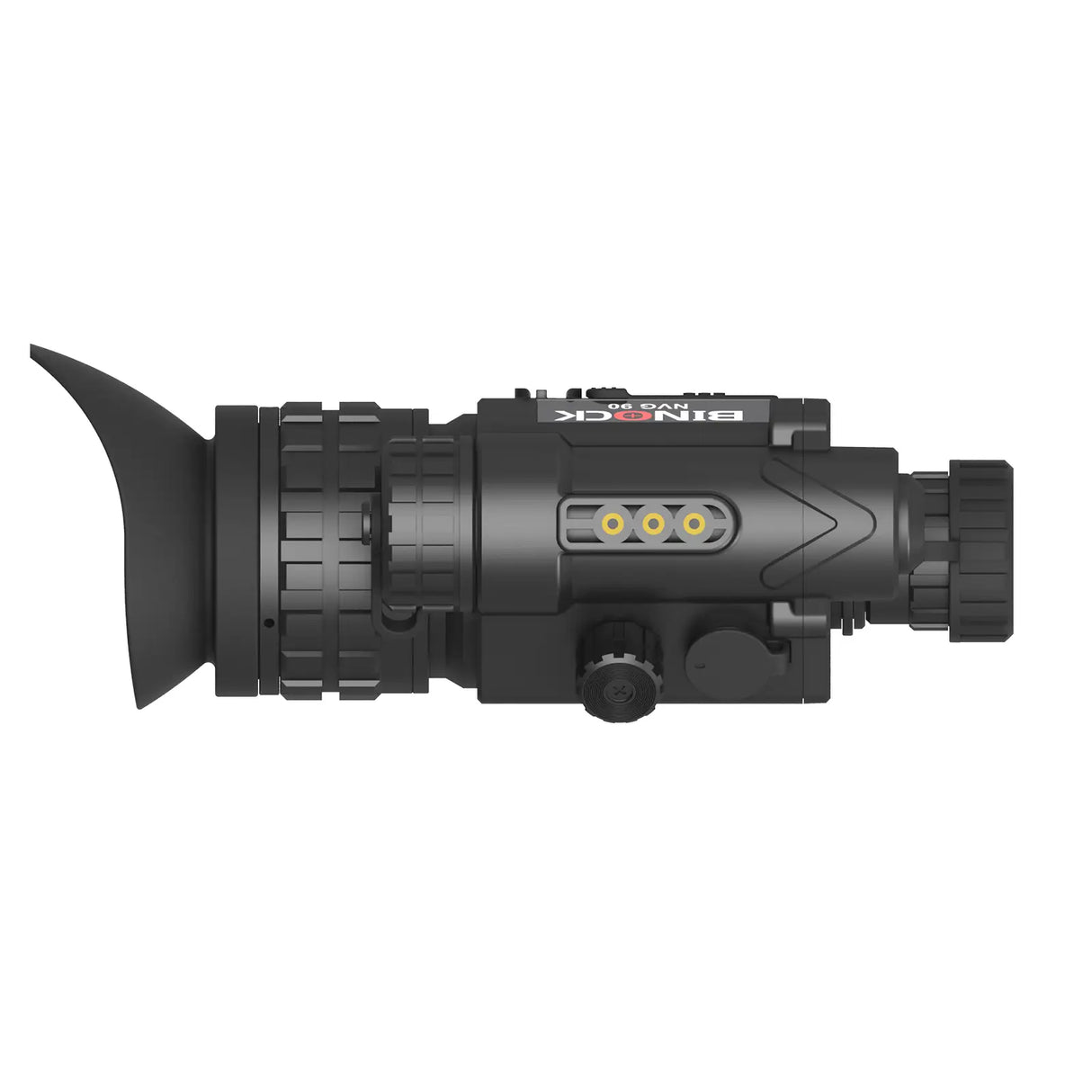 Black best rate night vision goggles on a white background