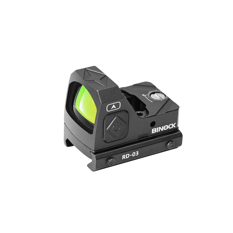 BINOCK RD-03 red dot sight on a white background