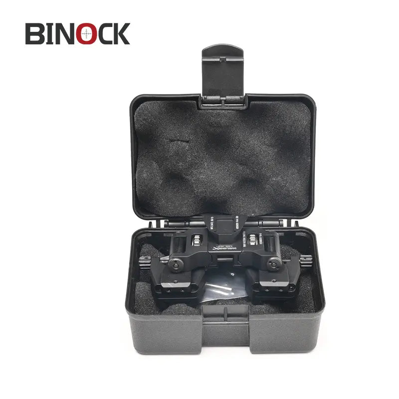 Black tool case with a tool inside, featuring the BINOCK brand.