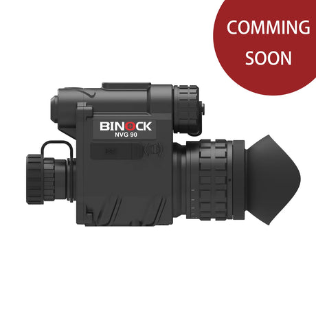 BINOCK NVG 90 night vision goggles with 'COMING SOON' text on a red circle for best rate night vision goggles