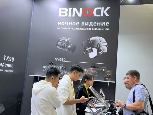 binock night vision goggles exhibition in russia