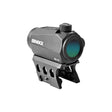 Binoculars with a red dot sights on a white background 2MOA 1X
