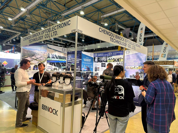exhibition of night vision goggles for outdoor activities BINOCK