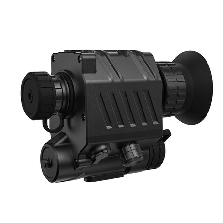 Black night vision device on a white background binock thermal imaging camera hunting tx90