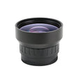 Camera lens on a white background